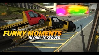 Funny Moments in Public Server Car Parking Multiplayer