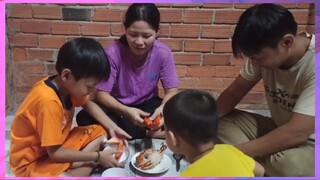 Vlog Ẩm Thực: Cua Biển Cà Mau Hấp Nước Dừa Vợ Mua Ngon Quá, Ẩm Thực & Gia Đình - Family Vlog #17.