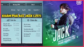 KHÁM PHÁ ACC Jack (J97) Hoa Hải Đường | ĐẠI SỨ THƯƠNG HIỆU CỦA PUBG MOBILE VN