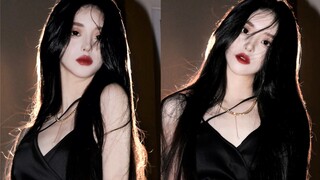 الشعر الأسود الطويل المستقيم هو الأفضل!