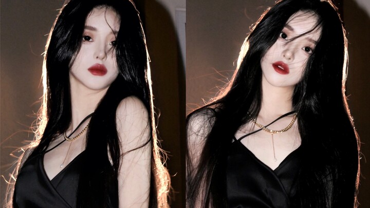 Long, straight black hair is the best!