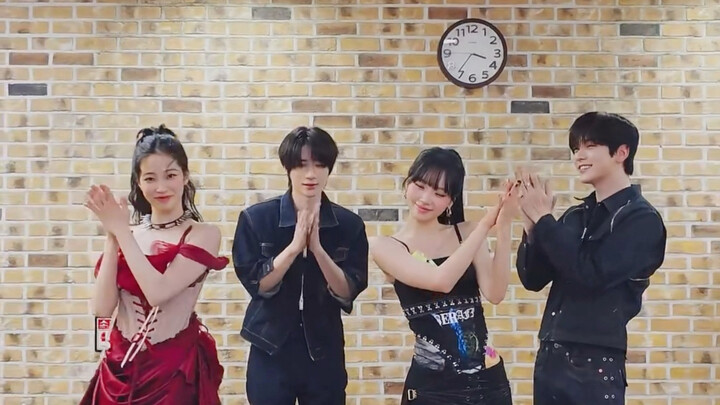 【Choi Soobin & Choi Woongyu】cùng Kim Chaewon, Nakamura Ichika đã cover ca khúc mới CELEBRATION của C