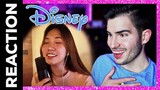 ELAINE DURAN REACTION - DISNEY MEDLEY COVERS - SOMEONE GIVE HER A CONTRACT! 😍