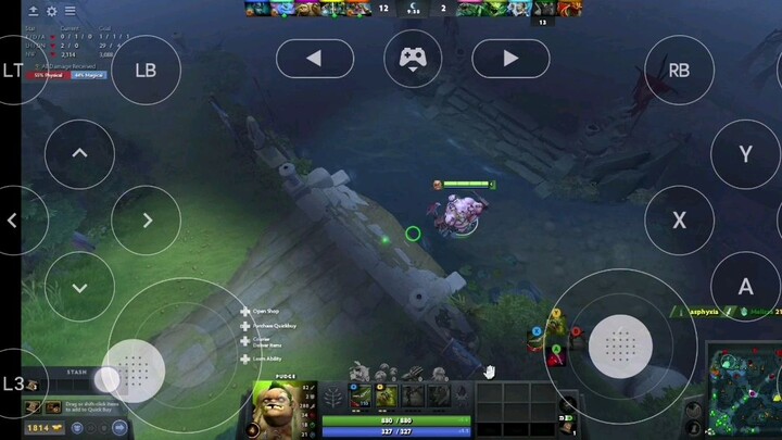 Nvdia Ge force now.  #dota 2 #laggg 😂