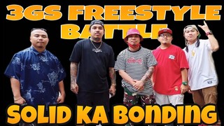 3GS (FREESTYLE BATTLE)  SLOCK ONE VS LHIPKRAM VS POISON13 VS ONELIE ACE VS KRAM HABANG NAG SSWIMING.