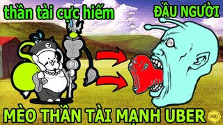 The Battle Cats - MÈO MỚI THẦN TÀI EBISU MẠNH HƠN CẢ UBER, ĐẦU NGƯỜI ALIEN KINH DỊ TOP GAME THÀNH EJ