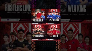 Roster Line Up FFML Season 7 Qualifier