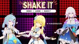 【MMD Genshin Impact】 (Griseo, Lumine, March 7th) - Shake It (By Emon) | Dance Cover Animation