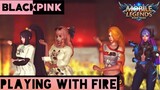 【MMD】Mobile Legends | Playing with Fire | ✓BLACKPINK✓ (🎧8d audio)