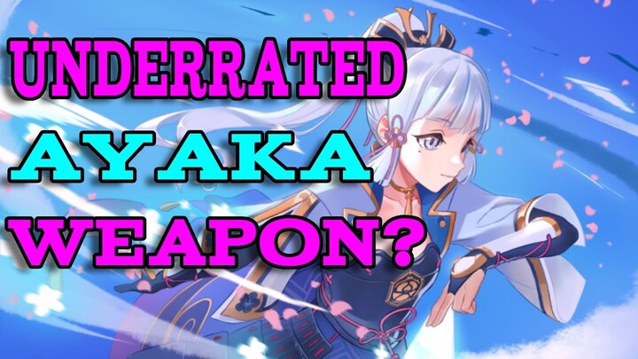 Amazing Ayaka Weapon? Watch This Video Before Wishing on Ayaka's Weapon Banner - Genshin Impact