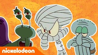 SpongeBob SquarePants | Karma Instan Squidward Momen-momen 2 | Nickelodeon Bahasa