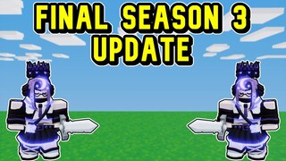 Final Season 3 Update - Roblox Bedwars