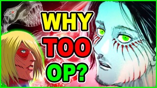 Is Eren Too OP? Can Female Titan Defeat Eren? | Attack on Titan Theory