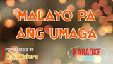 Malayo Pa Ang Umaga - Rey Valera | Karaoke Version |HQ 🎼📀▶️