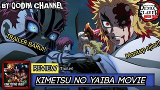 Kyojuro vs Akaza!!REVIEW TRAILER TERBARU KIMETSU NO YAIBA MOVIE