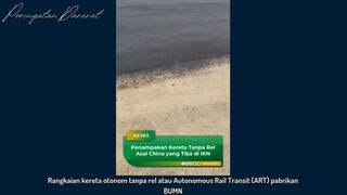 Rangkaian Kereta  Otonom Tanpa Rel