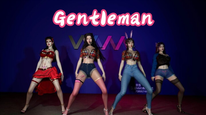 国漫女神-Gentleman-小舞 云曦 美杜莎彩鳞 朱竹清-网红舞-鸟叔