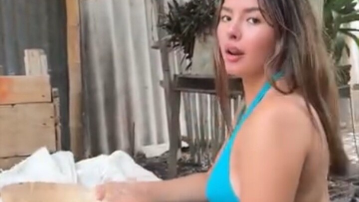 cute village girl