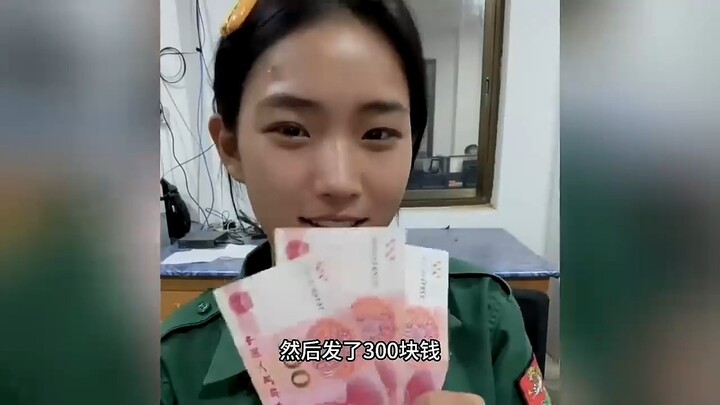 Wa State female soldiers beam with joy as they get paid—their smiles are so pure and innocent.