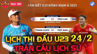 Lịch Thi Đấu U23 Việt Nam Hôm Nay 24/2: Trận Cầu Hấp Dẫn, Điều Kỳ Diệu Tiếp Diễn