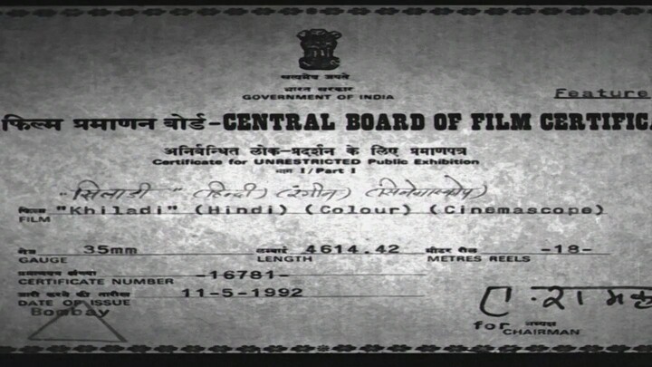 Khiladi by Akshay Kumar & Ayesha Jhulka (1992)