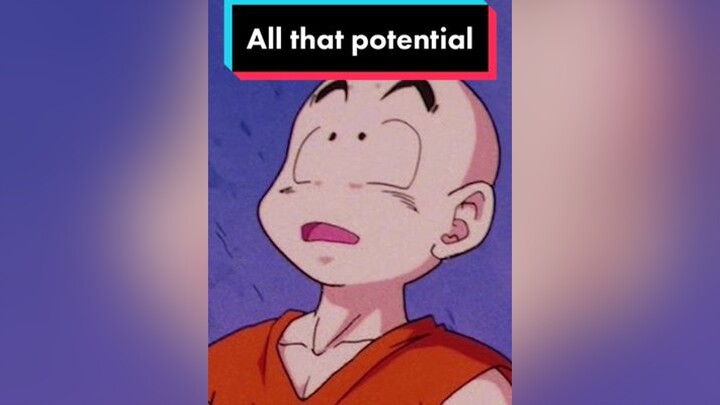 Potential unlocked Teamfourstar tfs  fypシ fyp foryoupage dbza  dragonball dbzabridged krillin  dragonballz  anime lordguru animeparody