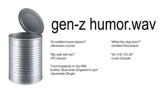 you laugh = you have messed up humor