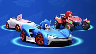 Sonic Racing - Sonic Cars and Tracks Gameplay