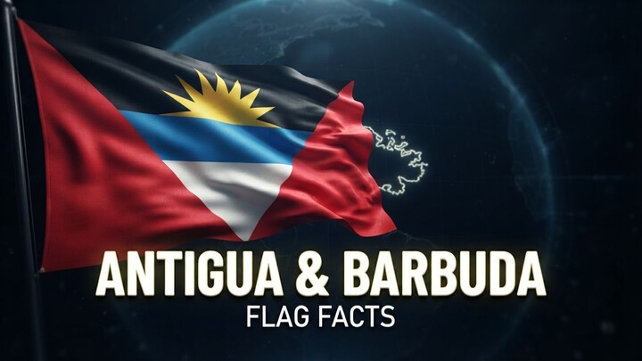 Antigua and Barbuda Flag 🇦🇬 | 3D Animated Flag & Flag Facts