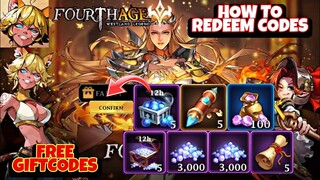Fourth Age All Giftcodes - How to Redeem Codes // Fourth Age Free 7 Codes
