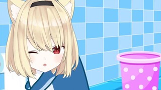Japanese JK can go to the toilet by herself [AI side dish]