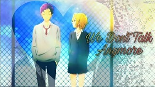 Horimiya [ AMV ] We Don't Talk Anymore