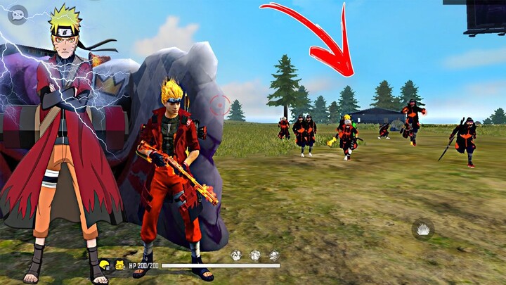 Naruto Vs Pain - Free Fire 👽
