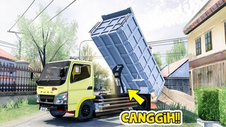 PASANG HIDROLIK BAK DUMP CANGGIH CANTER HDX GoNdes#37