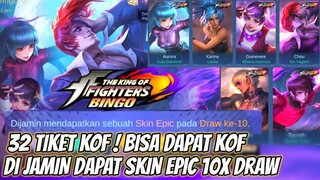 32 TIKET KOF 2024 ! AKHIR NYA KOF RILIS PANEN KOF, DI JAMIN DAPAT SKIN EPIC - MOBILE LEGENDS