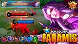 MVP MID! TOP 1 FARAMIS BEST BUILD 2023 - Mobile Legends [ Top 1 Global Faramis Gameplay ] Superwoooo