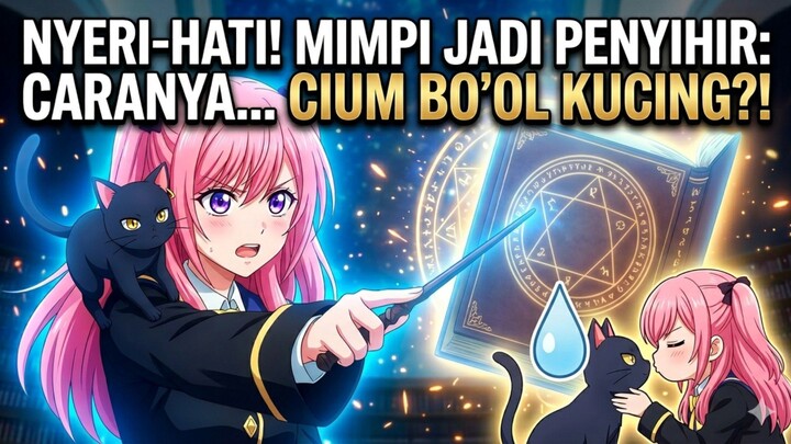 RELA CIUM PAN*TAT KUCING IRENG DEMI JADI PENYIHIR HEBAT