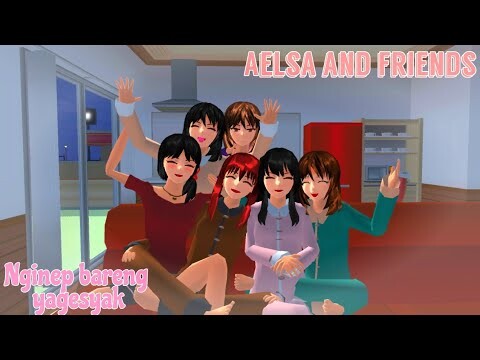 "NGINEP BARENG" [ AELSA & FRIENDS ] SAKURA SCHOOL SIMULATOR