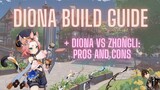 Diona Build Guide - Diona vs Zhongli - How to build Diona - artifacts, weapons, constellations