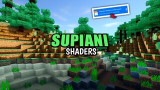 Shaders mcpe 1.18+ | Ringan banget dan pencahayaan nya bagus!! SUPIANI SHADER!