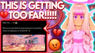 THIS IS GETTING OUT OF HAND IN ROYALE HIGH... ROBLOX Royale High New School Update Tweets