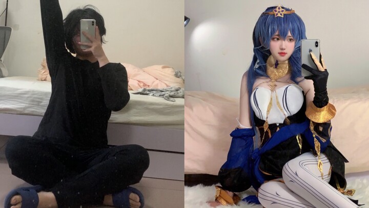 The Ultimate Contrast of Male Genshin Impact Players