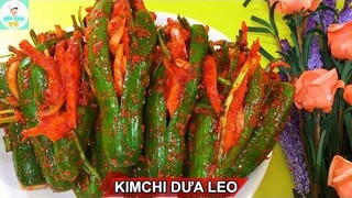 KIMCHI DƯA LEO | Ngất ngây với KIMCHI dưa leo độc lạ | Bếp Của Vợ