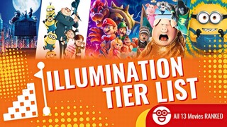 Illumination Movie Tier List | 13 Movies Ranked (with Super Mario)