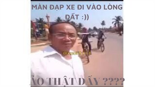 Màn đạp xe đi vào lòng đất :)) | DVM Chanel