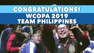 Congratulations, WCOPA TEAM PHILIPPINES 2019! (Blue Jacket Ceremony)