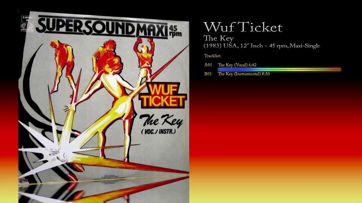 Wuf Ticket (1983) The Key [12' Inch - 45 RPM - Maxi-Single]