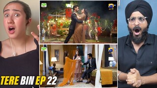 Indian Reaction to Tere Bin Ep 22 | Yumna Zaidi - Wahaj Ali Raula Pao