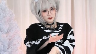 哇！白毛！二次元！
