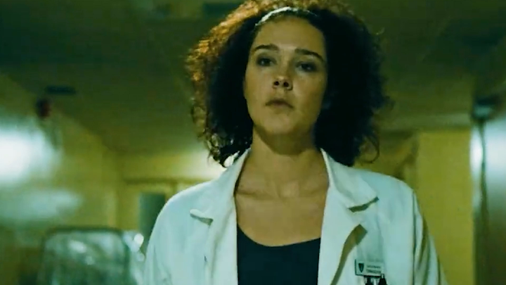 A woman discovered something terrifying at the hospital.